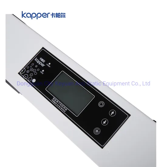 Kapper ESD Clean Room Screen Display Internet Intellgent Monitor Workshop Elecstatic Situation Overhead 3-Fan Ionizing Air Blower