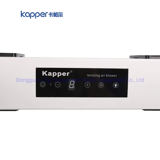 Kapper Clean Room LED Display Anti Static Overhead 2-Fan Ionzing Blower