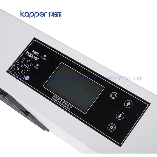 Kapper Clean Room Screen Display Overhead Ioninzing Air Blower 3-Fan Air Ionizor