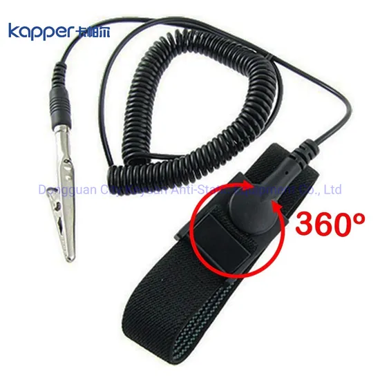 Kapper ESD Anti-Static Wrist Strap Components Grounding Wire Wrist Strap