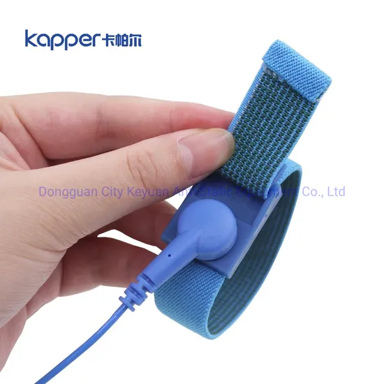 Kapper Clean Room ESD Wrist Strap Wholesale High Quality Electronic Adjustable Antistatic Wrist Strap