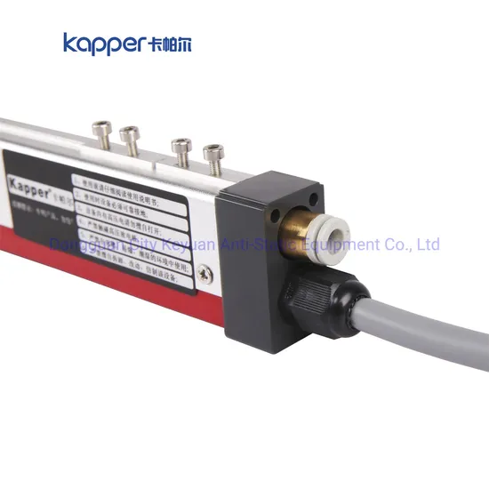 Kapper Industrial Red Ionizing Air Bar Anti Static Eliminator