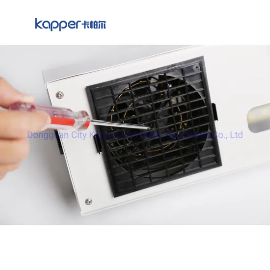 Kapper Clean Room LED Display Anti Static Overhead 2-Fan Ionzing Blower