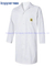 Kapper ESD Clean Room Lab Coat with Lapel Collar 3 Pockets Snap Cuffs, Knee Length Anti-Static Jacket