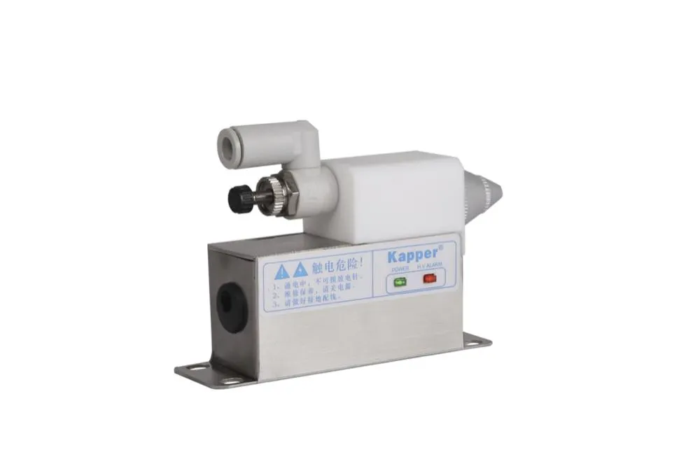 Kapper Industrial High Frequency Ionizing Air Nozzle Electrostatic Eliminator Anti-Dust Anti-Static Blower