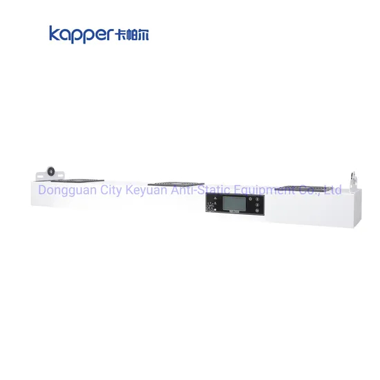 Kapper ESD Clean Room Screen Display Internet Intellgent Monitor Workshop Elecstatic Situation Overhead 3-Fan Ionizing Air Blower