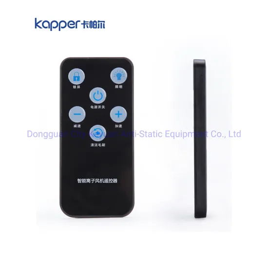 Kapper ESD Clean Room Touch Screen LED Display Over Head Ionizing Two-Fan Air Blower