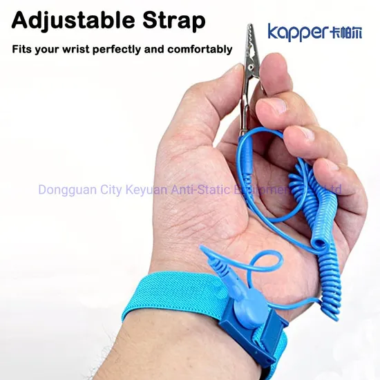 Kapper ESD Anti-Static Wrist Strap Components Grounding Wire Wrist Strap