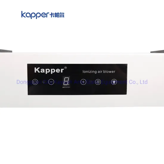 Kapper ESD Clean Room Anti Static LED Display 3-Fan Overhead Ion Air Blower Static Eliminator