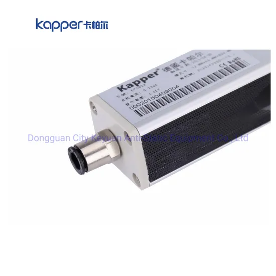 Kapper Industrial Anti Static Ionizing Air Bar ESD Electrostatic Eliminator with or Without Air