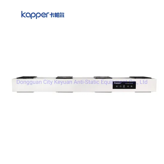 Kapper ESD Clean Room LED Display Remote Control Panel Over-Head Ionizing Air Blower