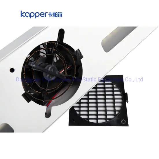 Kapper ESD Clean Room Anti Static LED Display 3-Fan Overhead Ion Air Blower Static Eliminator