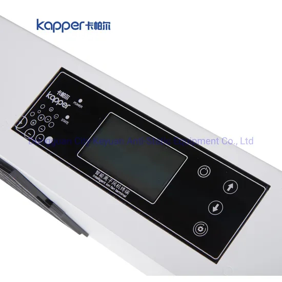 Kapper Clean Room Anti Static Screen Display Overhead 4-Fans Ion Air Blower Static Elimilator